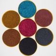 LB304 Laser Wine Red 64 PET Sequin Gold Powder Hexagonal Colorful Laser Powder