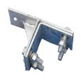 Suspension clamp, also known as angle steel fastener ZL-145, used for suspension of straight tower with fixed clamp plate