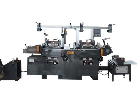 High speed die-cutting machine, hot stamping die-cutting equipment, CNC trademark slitting machine, single seat, double seat manufacturer supply