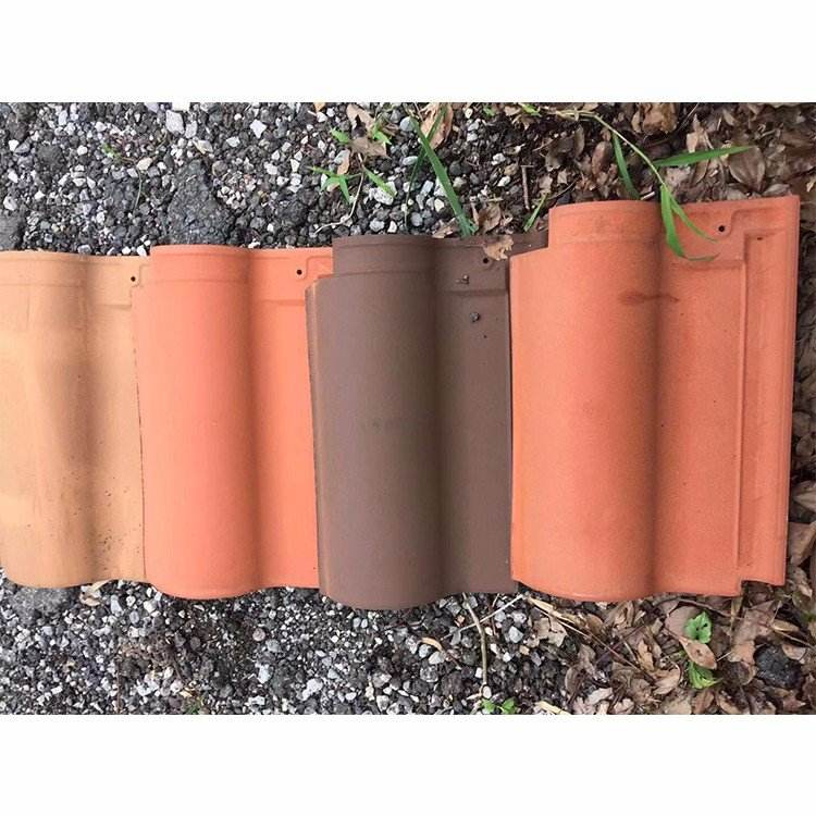 Shenghao Ceramic European Villa Roof Tile Ceramic Tube Tile Western Villa Tile Customized by Factory