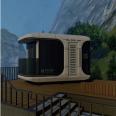 Movable space capsule, featured home stay, wind and cold resistant, customizable style, Domus