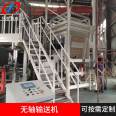 Guandeng stainless steel U-shaped screw conveyor sludge shaftless stranding equipment manufacturer