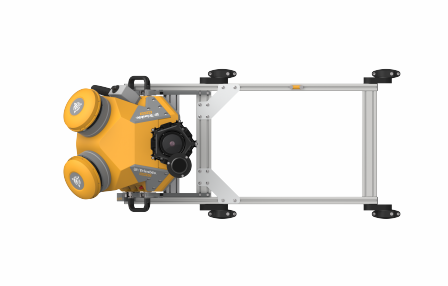 Tianbao's integrated indoor and outdoor mobile 3D scanner MX50 with 2cm accuracy and automation integration