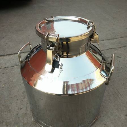 Juyu stainless steel milk barrel insulation barrel A0-90 food and beverage bucket turnover bucket can be customized