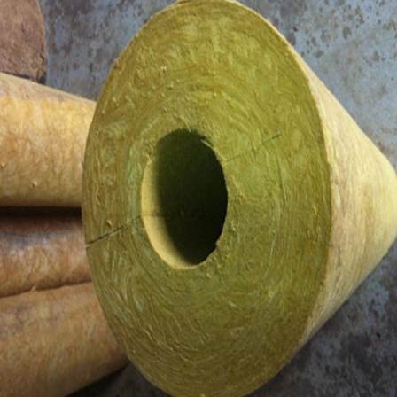 Stepwise Rising Open Rock Wool Pipe Shell 159 Pipeline Rock Wool Insulation Pipe Aluminum Foil Customizable