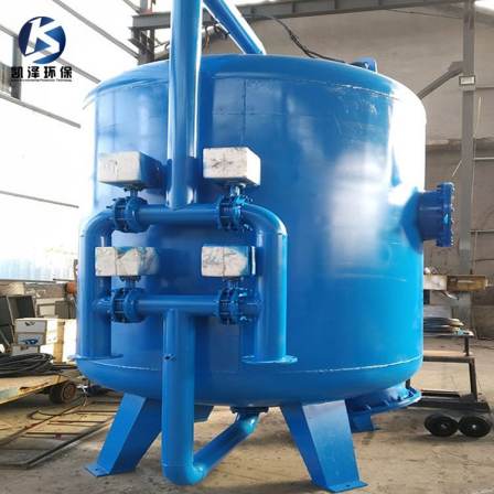 River water purification and treatment equipment Stainless steel mechanical filter Well water filter tank water reuse