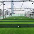 Xinwangfeng customized and installed indoor movable cage football field fence mesh sprayed Basketball court guardrail