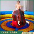 Tongcai New Network Red Electric Bullfighting Machine Mat Outdoor Plaza Facility Rental Large Inflatable Swing Bullfighting Machine