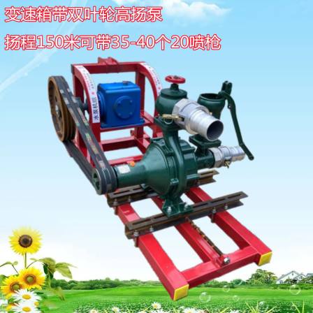 High lift 12 inch double outlet water pump 6105 diesel drainage mobile pump truck pressure well centrifugal 8 inch sewage pump