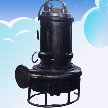 High lift submersible mud pump, grit chamber, wear-resistant sand pump, submersible sand cleaning pump