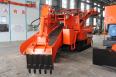 Customized crawler slag extractor for iron ore scraper, small mining scraper, 80 oil electric hybrid dual power