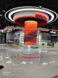 LED flexible screen, LED cylindrical screen, indoor full color Haotian Crystal Mimobius ring