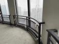 Wanying Glass Balcony Railing Iron Art Guardrail Insertion Installed by Professional Professionals