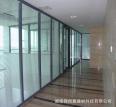 Office glass partition wall, double glass louver partition, hotel office glass partition, fireproof partition