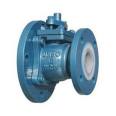 Fluorine lined discharge valve FL41f46 flange lined PTFE chemical corrosion-resistant stainless steel valve