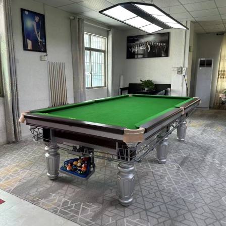 Chinese and American Billiards Table, Billiards Room Special Billiards Table, Black Eight, Chinese Style Steel Storage Table, Customized by Manufacturers