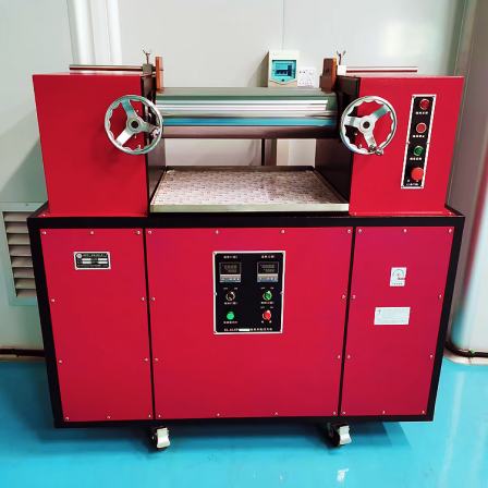 Small double roll open mill PVC plastic mixer XILONG experimental hot refining Tablet press