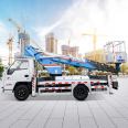 Beijun 25m Aerial work platform, external wall spraying, climbing vehicle can be equipped with truck mounted crane