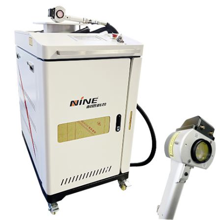 High power metal laser rust removal machine, handheld laser cleaning machine, paint and oil removal cleaning