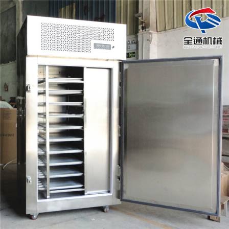 Customized spiral freezer by the manufacturer for continuous quick freezing of individual equipment, lotus root slice quick freezing equipment, frequency conversion and speed regulation