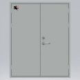 Steel flush fire doors, Grade A, Grade B, Grade C, shopping malls, community hospitals, and customized telephones