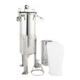Single bag filter water treatment equipment; Precision filtration and material selection; Accept customization
