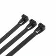 Nylon snap fastener cable ties can be reused, and plastic Cable tie have complete specifications