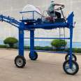 Pedestrian anti slip wheel mountain orchard spraying machine elevated self-propelled spraying machine seat driven four wheel spraying machine