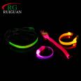 Luminous bracelet pet collar 10mm 8mm TPU light guide strip - flat strip Ruiguan rubber plastic