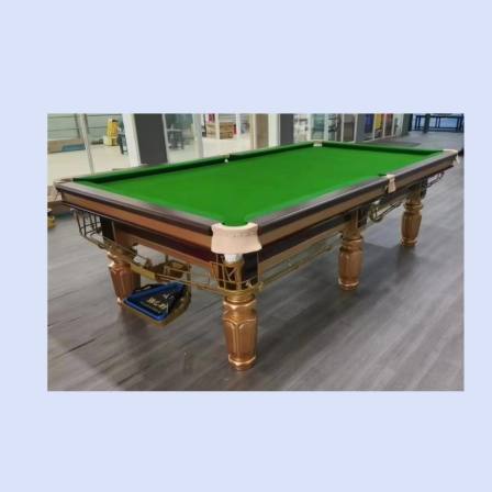 Wholesale of Chinese style black 8 billiards tables, American style Chinese 8 standard billiards manufacturer