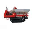 Fully automatic tracked manure truck fertilizer spraying machine Agricultural greenhouse manure truck fertilizer spraying machine