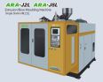 Spot dual station fully automatic hollow blow molding machine Bottle blowing machine Silver boat machinery