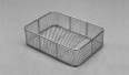 Customized 304 stainless steel basket, instrument disinfection basket, rectangular mesh basket, ultrasonic cleaning mesh basket, storage frame basket