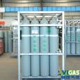 High purity argon gas delivery 4L 8L 10L 40L 50L steel cylinder packaging Yuejia Gas Group