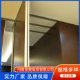 Hotel mobile partition folding sliding door, office movable screen supports customized firmness