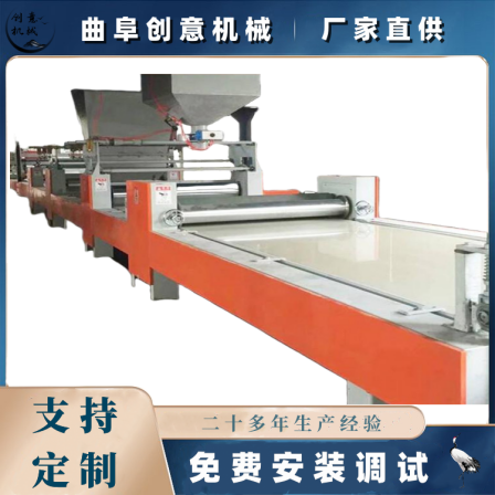 High strength lightweight graphite carbon plate calcium silicate plate equipment assembly type magnesium crystal composite refractory plate production line multi-purpose machine