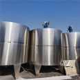 Recycled second-hand enamel storage tanks - Vertical liquid chemical storage tanks with good sealing performance and easy operation