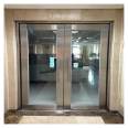 304 stainless steel glass fireproof door, tempered thermal insulation, and fireproof glass door support customization