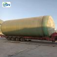 100 square meter fiberglass septic tank buried and wrapped around hospital community domestic sewage support customization