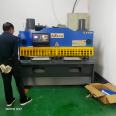 Aiya brand 12x1600 electric hydraulic CNC gate type cutting machine, 1-meter 6-meter cutting machine, capable of cutting a thickness of 12 millimeters