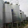 Used storage tanks, stainless steel vertical insulated containers, liquid storage equipment, smooth operation, and simple operation