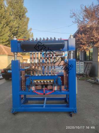 Automated building mesh welding machine supplied by merchants and manufacturers of steel mesh welding machines