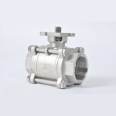 3PC Extended Welded Ball Valve GB/T12234 (Z41W) 10K Flange Cast Iron Body Jinchuang Stainless Steel