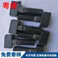 Supply high-strength square head bolts, grade 10.9 blackened square head bolts, square head bolts