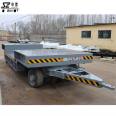 Flat trailer Shenzeng Machinery Plant Transfer Short distance Transfer Vehicle Heavy Flatbed trolley