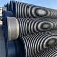 Multiple specifications of pre-stressed single wall plastic corrugated pipes with no water leakage and slurry leakage for bridge engineering steel wire threading pipes