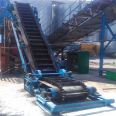 Large inclination belt conveyor, Chengben mechanical conveying of limestone, cement, clinker, gypsum