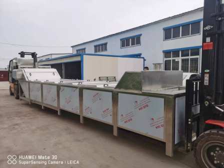 Pasteurization machine, low-temperature sterilization assembly line for canned peaches, blanching and blanching machine, milk sterilization machine