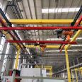 Light and small KBK flexible crane 0.5 ton 1 ton 2 ton industrial suspended track crane