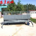 Pig loading platform Shengrong mobile pig loading platform Pig loading truck loading platform Pig selling lifting platform